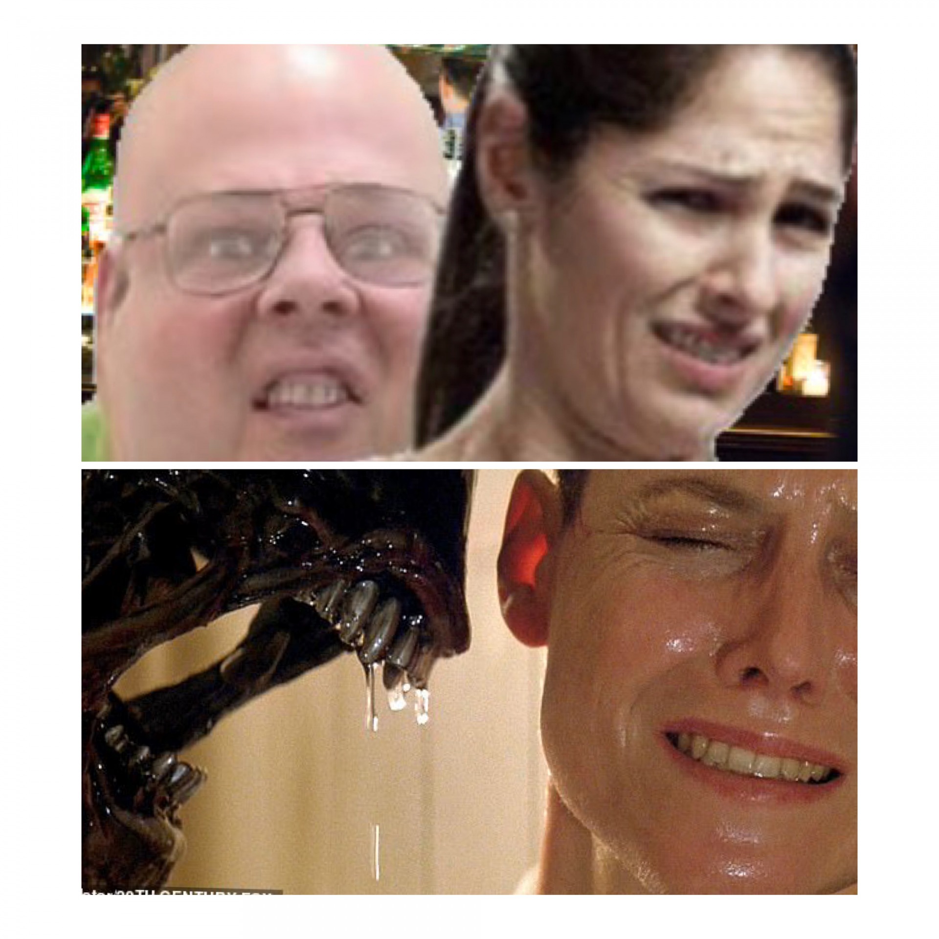 Creepy guy Blank Meme Template