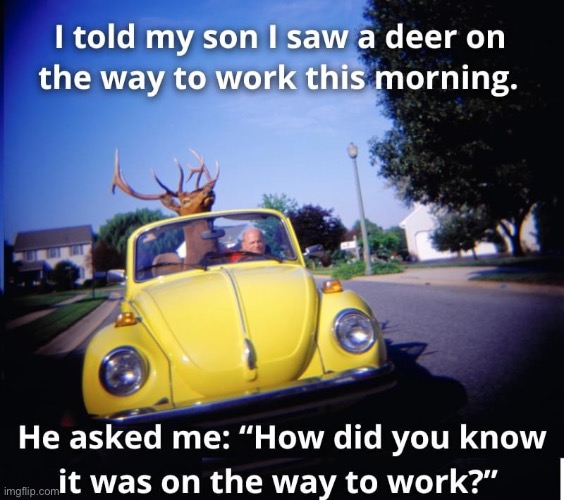 No eye deer | image tagged in deer,john deere,work | made w/ Imgflip meme maker