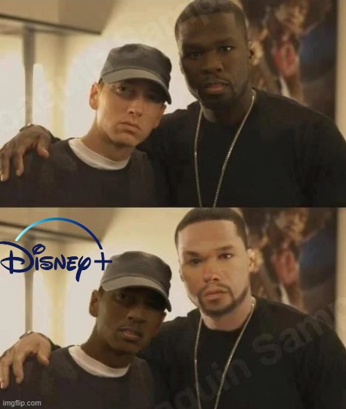 Disney+ Eminem | made w/ Imgflip meme maker