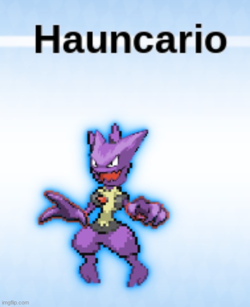 lucario + haunter | image tagged in pokemon | made w/ Imgflip meme maker