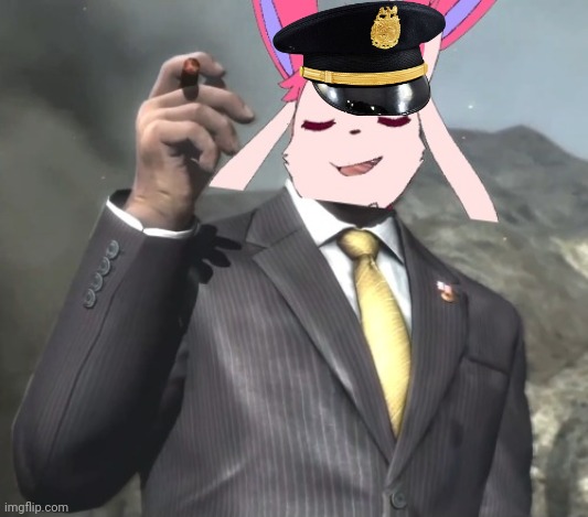 Senator sylveon. | image tagged in senator sylveon | made w/ Imgflip meme maker