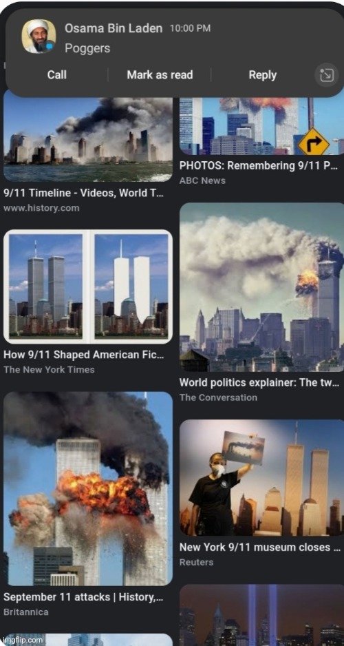 Poggers | image tagged in 9/11 | made w/ Imgflip meme maker