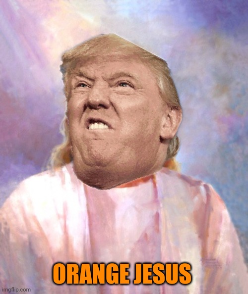 ORANGE JESUS | made w/ Imgflip meme maker