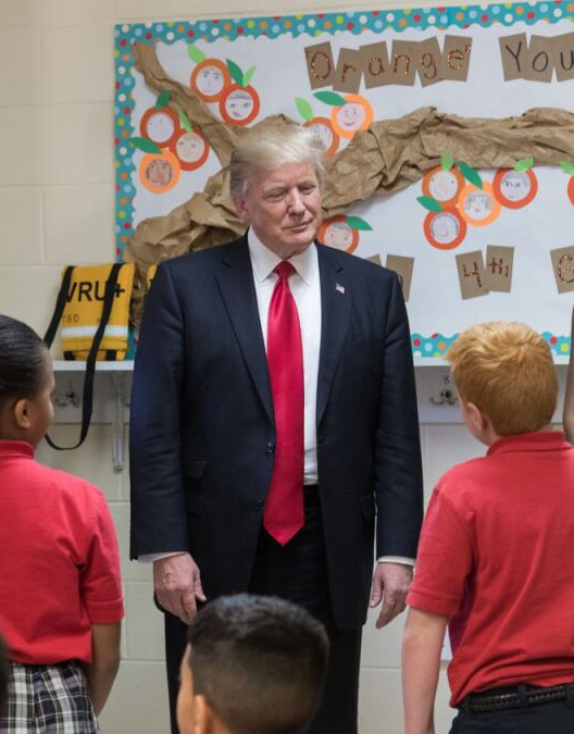 Pedo Don Trump converts kids Blank Meme Template