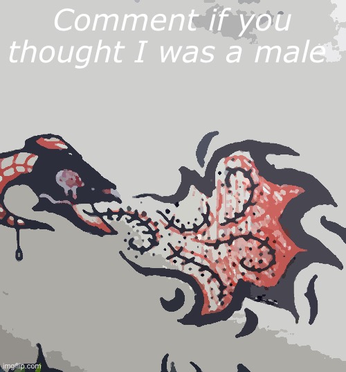 Ran out of shitposts | Comment if you thought I was a male | image tagged in shitpost,im sorry little one,theres no funny | made w/ Imgflip meme maker