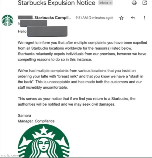 I'm banned from white woman hell... | made w/ Imgflip meme maker