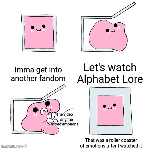 ALPHABET LORE M