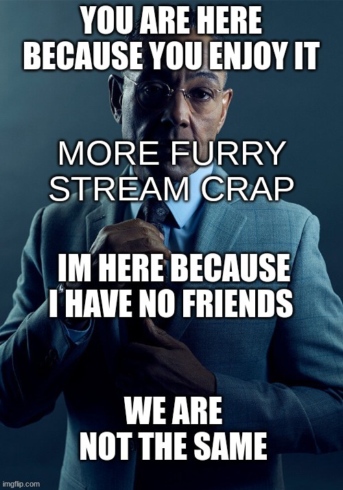Link in comments | MORE FURRY STREAM CRAP | made w/ Imgflip meme maker