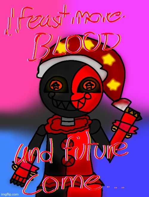 bloodmoon fanart of that one episode i forgot the name | image tagged in fanart | made w/ Imgflip meme maker
