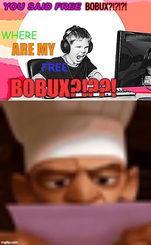 image tagged in free bobux,skinner reading a letter | made w/ Imgflip meme maker