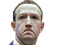 Zuckerberg not happy Meme Template