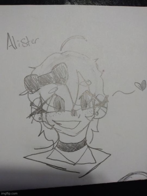 Alister ^^ my Twst oc!! (Not a girl btw.) | image tagged in twisted wonderland,art,drawing,oc,oc art,oc drawing | made w/ Imgflip meme maker