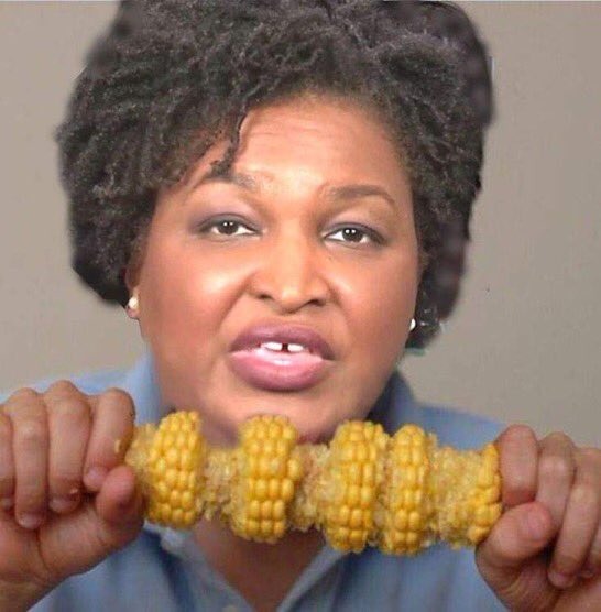 Redefining GAP Revisited: Stacey Abrams was here. | image tagged in gap,stacey abrams,georgia,toothless,toothless presents himself,eye bleach | made w/ Imgflip meme maker