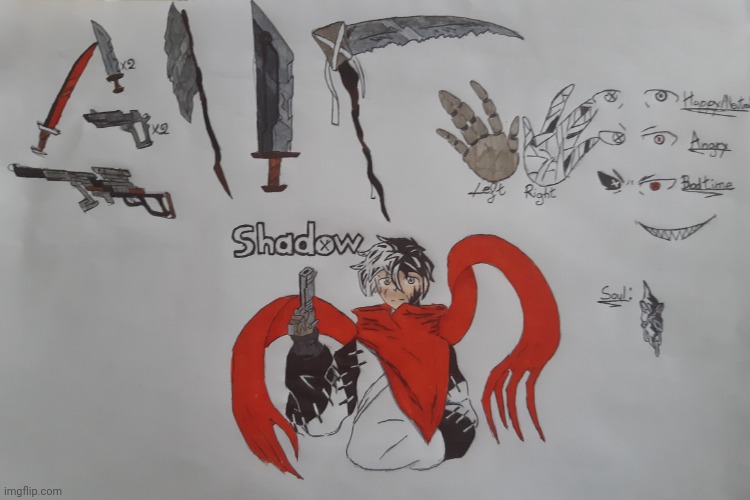 My Oc Shadow | image tagged in shadow | made w/ Imgflip meme maker