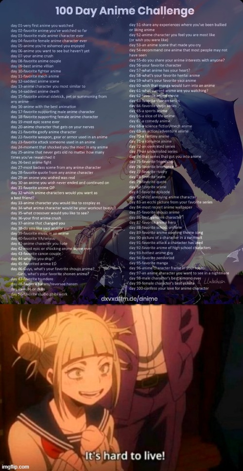 Day 9: Toga Himiko (I relate VERY hard to her) | image tagged in 100 day anime challenge,himiko toga | made w/ Imgflip meme maker