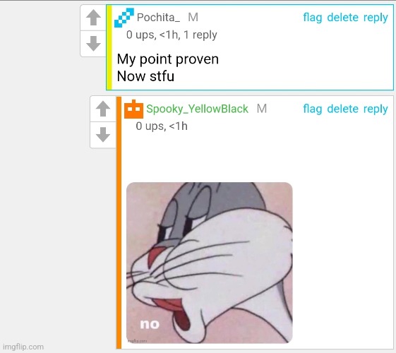 No | made w/ Imgflip meme maker