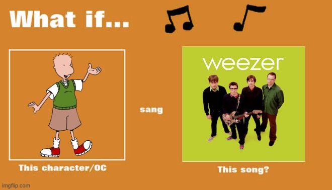 if doug sung island in the sun by weezer | image tagged in what if this character - or oc sang this song,paramount,nickelodeon,weezer,2000s,music | made w/ Imgflip meme maker