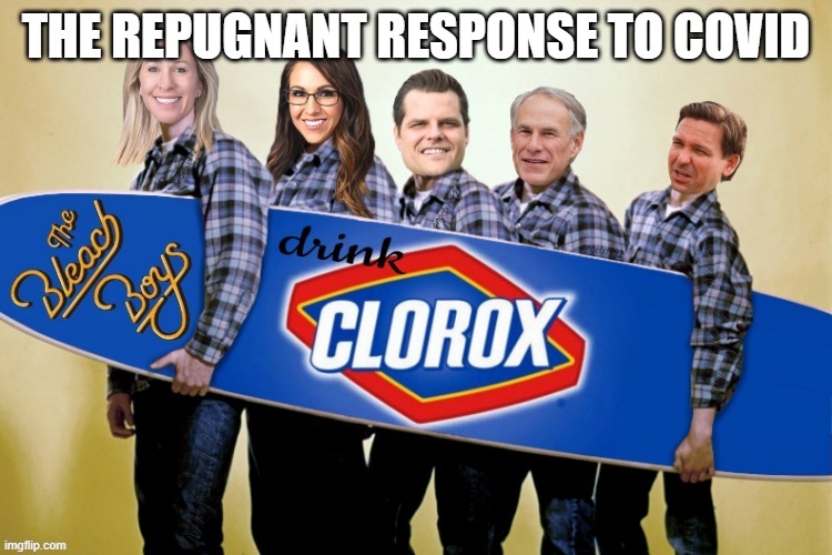 THE REPUGNANT RESPONSE TO COVID | made w/ Imgflip meme maker