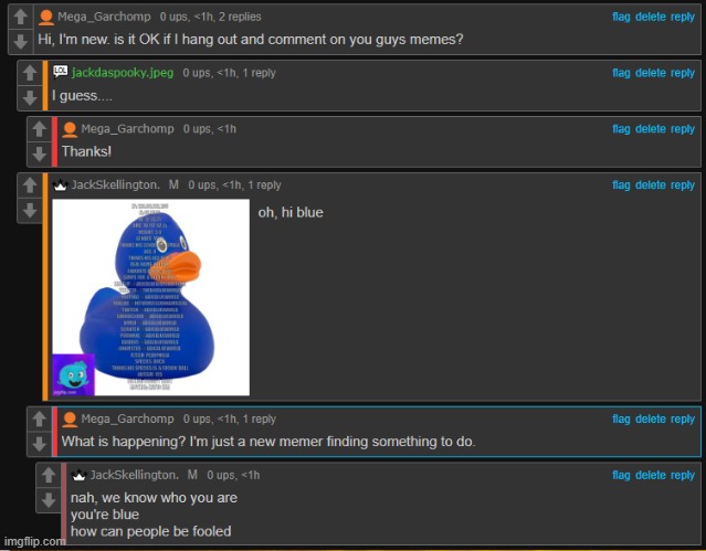 blue alt lol | made w/ Imgflip meme maker