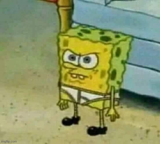 Mad Spongebob | image tagged in mad spongebob | made w/ Imgflip meme maker