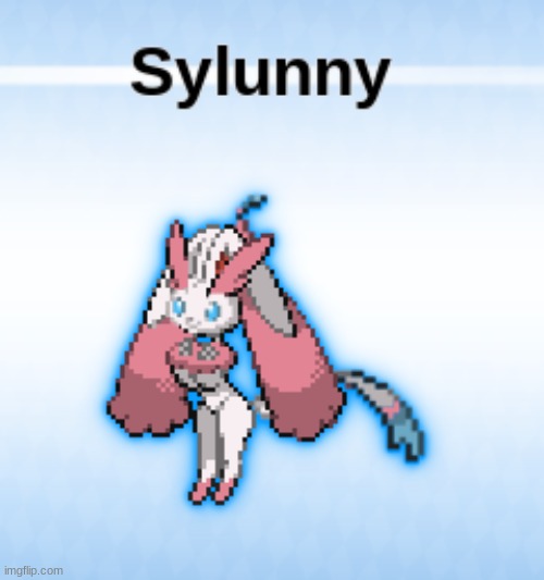 sylveon + lopunny | image tagged in pokemon | made w/ Imgflip meme maker