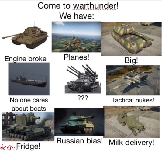 Come to warthunder! | image tagged in warthunder,come,to | made w/ Imgflip meme maker