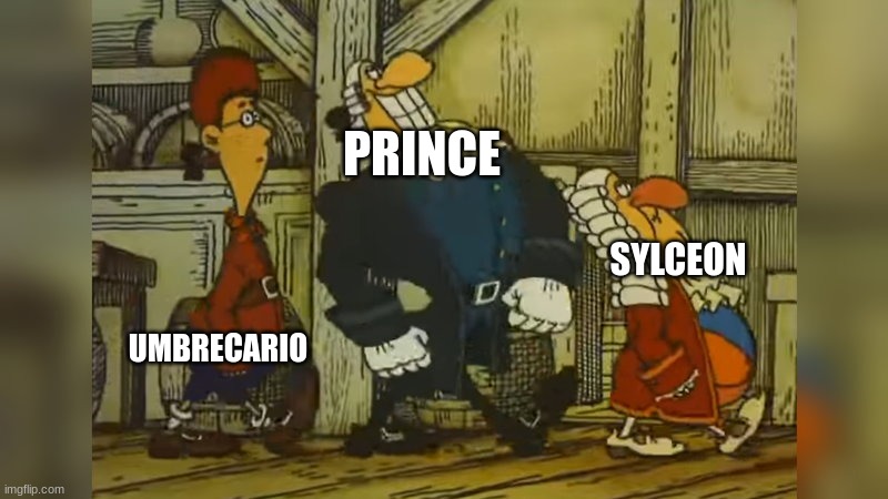 walking | PRINCE; SYLCEON; UMBRECARIO | image tagged in dr livesey walk | made w/ Imgflip meme maker