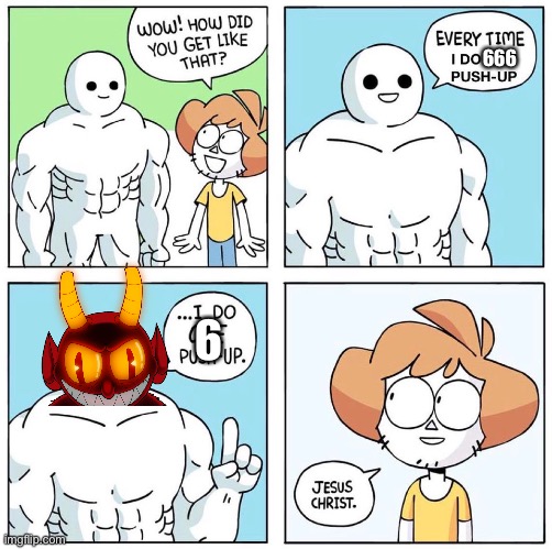 Wow how did you get like that? Updated | 666; 6 | image tagged in wow how did you get like that updated,cuphead,devil | made w/ Imgflip meme maker