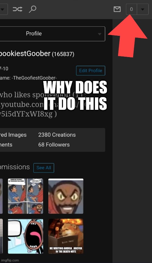 WHY DOES IT DO THIS | made w/ Imgflip meme maker