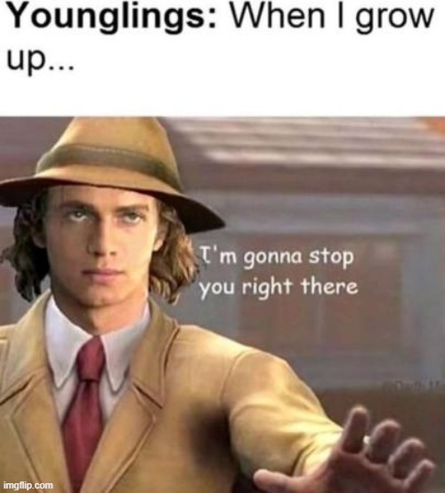 Not Happening | image tagged in star wars | made w/ Imgflip meme maker