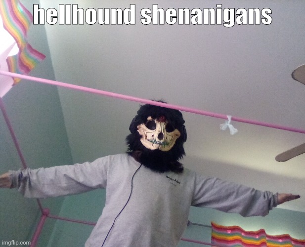 hellhound shenanigans | made w/ Imgflip meme maker