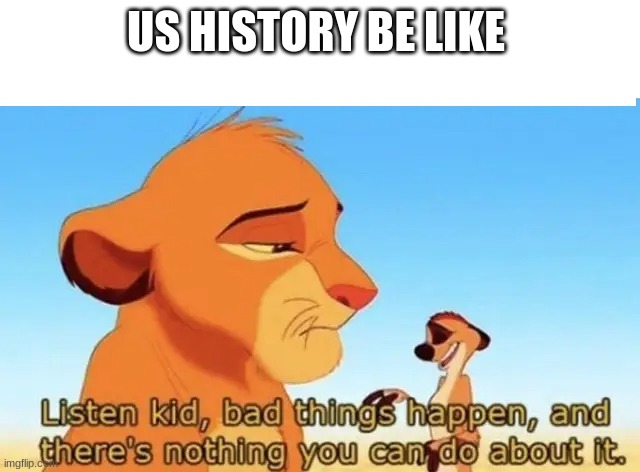 US HISTORY BE LIKE | image tagged in historical meme | made w/ Imgflip meme maker