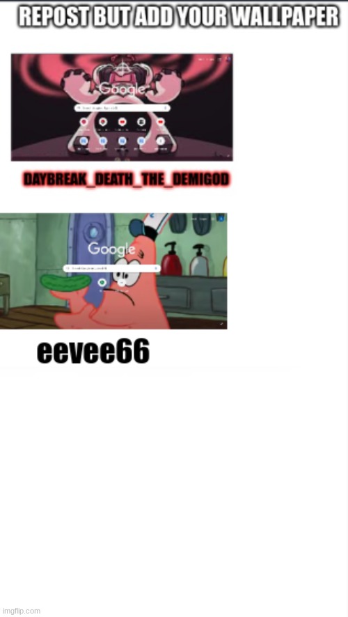 repost but add your wall paper | image tagged in pokemon | made w/ Imgflip meme maker