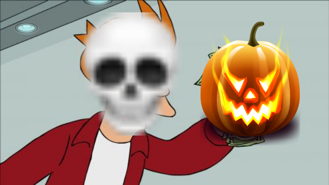 shut up and take my spooks Blank Meme Template