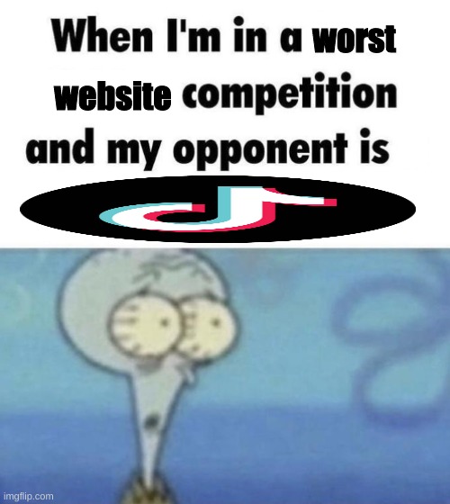 plesae help | website; worst | image tagged in scaredward,tiktok sucks | made w/ Imgflip meme maker