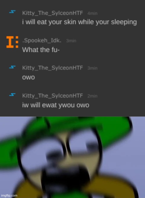 HELM NAW- | image tagged in bandu but scared af,idk,stuff,s o u p,carck | made w/ Imgflip meme maker