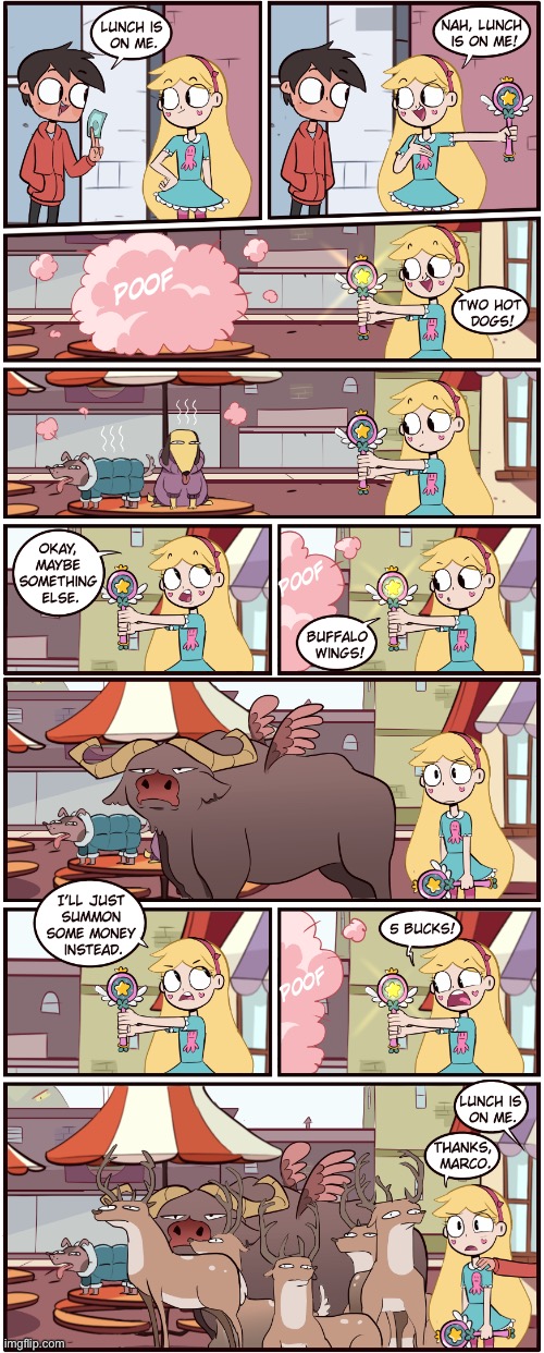 This Is MorningMark’s Latest SVTFOE Comic, I will have to wait for MorningMark to Post another SVTFOE Comic, So i can post it on | image tagged in comics,morningmark,svtfoe,star vs the forces of evil,memes,stop reading the tags | made w/ Imgflip meme maker