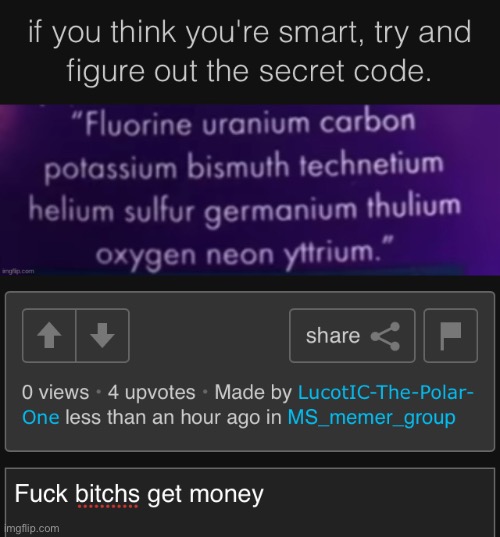 Why no e in bitches? | made w/ Imgflip meme maker