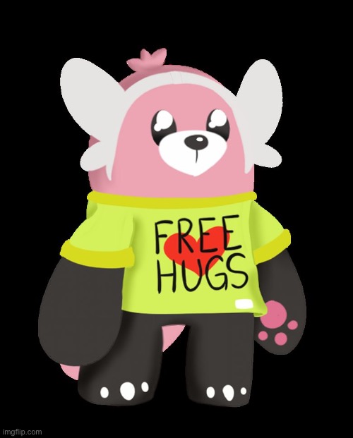 I MUST GIB HUGS | image tagged in free hugs | made w/ Imgflip meme maker