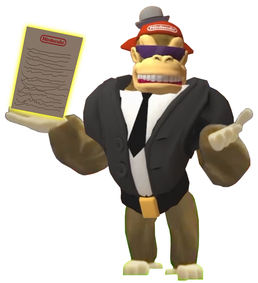 Lawyer Kong (SMG4) Blank Meme Template