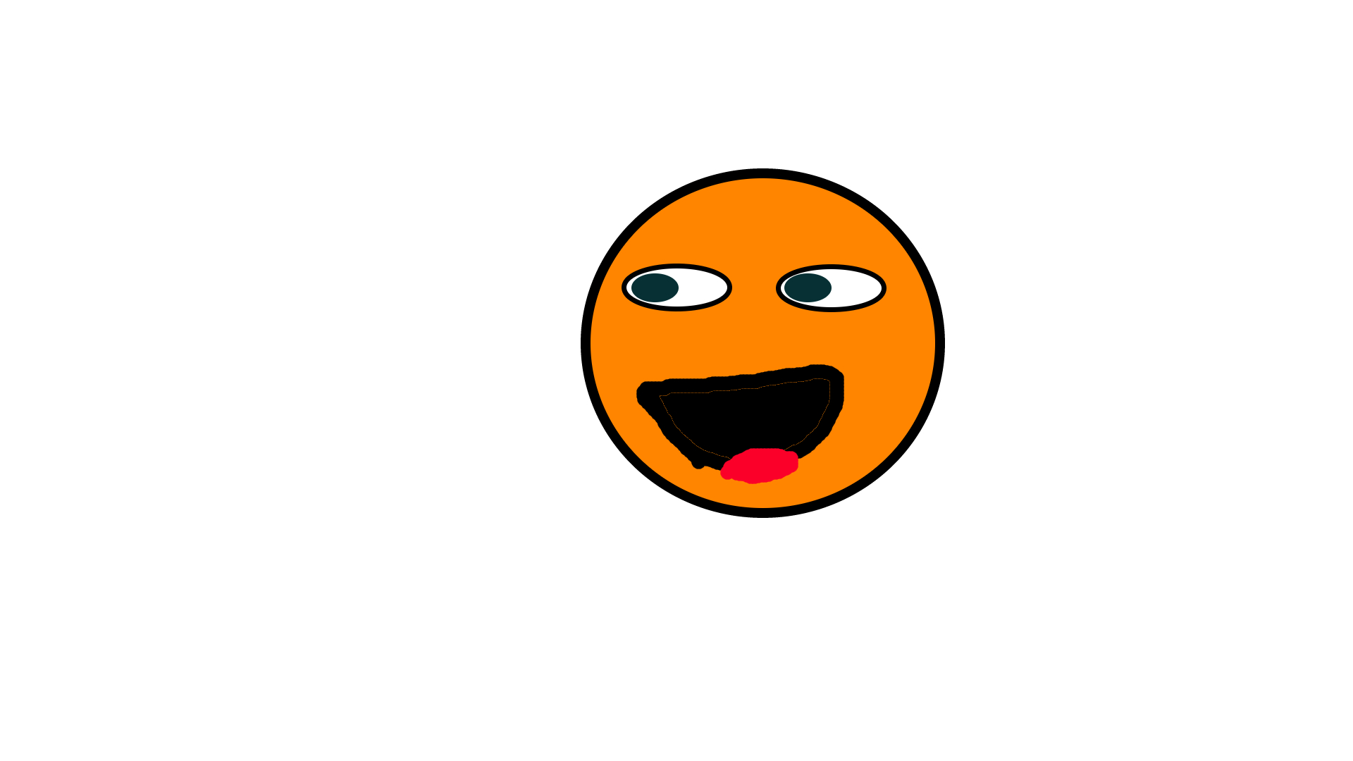 annoin orange Blank Meme Template