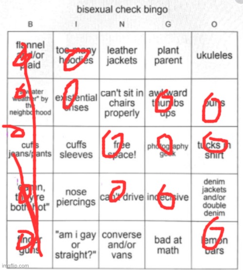 Bisexual Bingo | image tagged in bisexual bingo | made w/ Imgflip meme maker