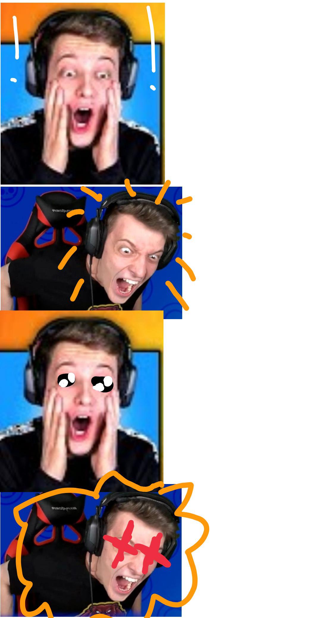Lukas Brawlstars Blank Meme Template