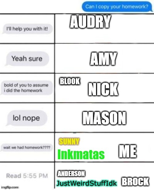 JustWeirdStuffIdk | made w/ Imgflip meme maker