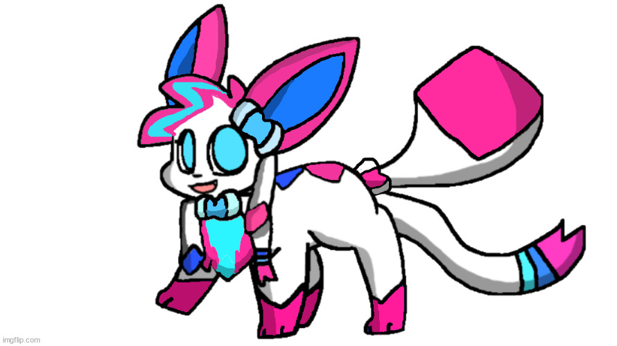 sylceon redesign 2.0 | image tagged in sylceon redesign 2 0 | made w/ Imgflip meme maker