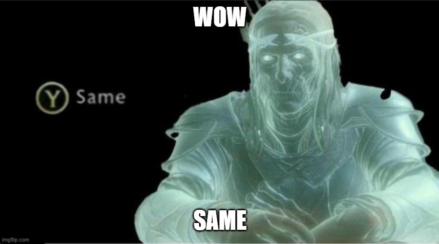 Y same better | WOW SAME | image tagged in y same better | made w/ Imgflip meme maker
