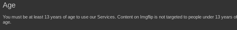 Age TOS Blank Meme Template