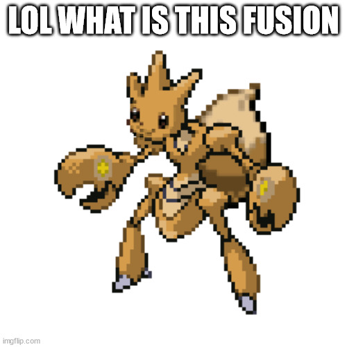 eevzor ig | LOL WHAT IS THIS FUSION | made w/ Imgflip meme maker