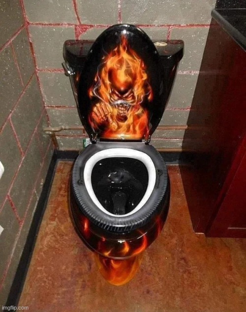 What if we kissed on the edgelord skeleton toilet? | made w/ Imgflip meme maker