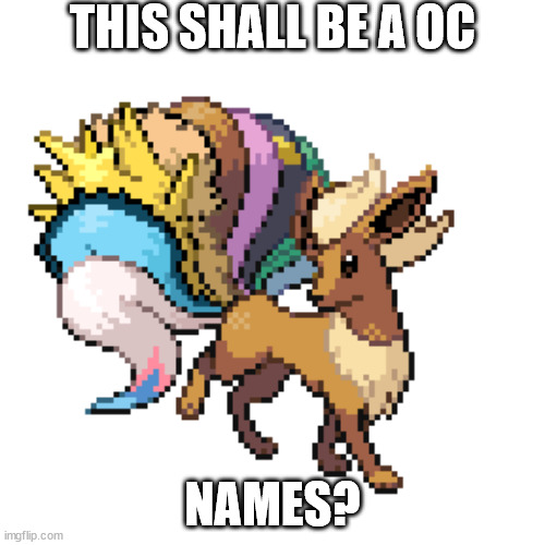THIS SHALL BE A OC; NAMES? | made w/ Imgflip meme maker